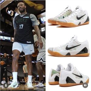 2024 Nike Kobe IX 9 Elite Low HTM Collection “Milan - White Gum” Men’s Size 12”
